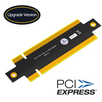 China PCI Express PCI-E 3.0 16X Male to X16 Male Adapter Extension Card for sale