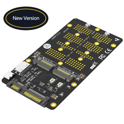 중국 Oculink M.2 NGFF NVMe SSD SATA 버스 SSD to SFF-8611 8612 및 SATA 어댑터 판매용