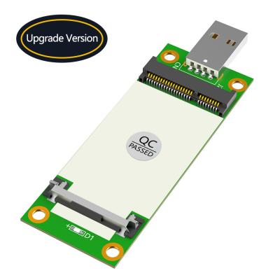 China Mini PCI-E To USB Adapter With SIM Card Slot For WWAN/LTE Module for sale