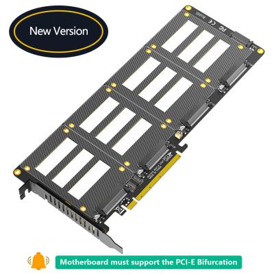 중국 U.2에서 PCI-e 리저 어댑터 PCIe4.0 X16에서 2.5 