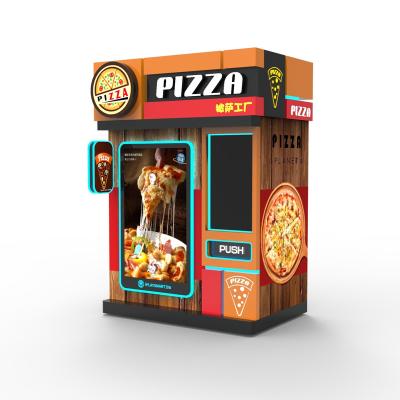 China Mall 2022 new style commercial intelligent pizza vending machine with high quality oven for sale