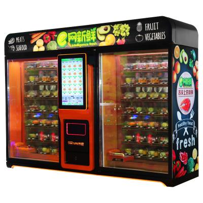 China Intelligent Automatic Mall Sushi Fresh Food Vending Machine for sale