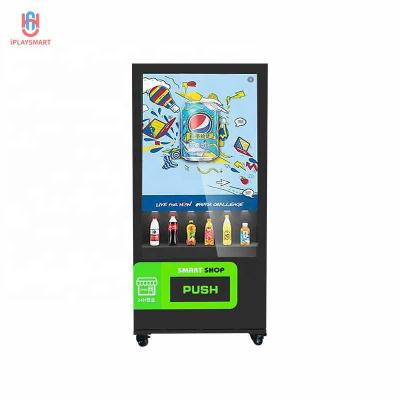 China Cooling Effect 55inches Wide Screen Snack & Beverage Vending Machine (Room Temperature) for sale