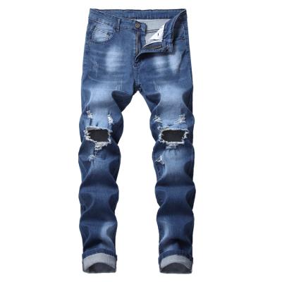 China 2021 Most Popular Fashion Custom Made Mens Breathable Stretch Jeans Slim Fit Jeans For Men for sale