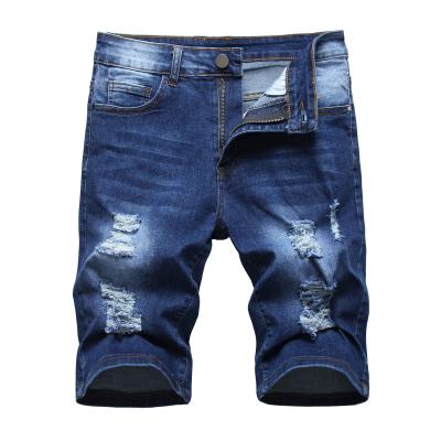 China Breathable Stylish Slim Fit Jeans For Men Jeans Shorts Mens Ripped Pants Customized Jeans For Men for sale