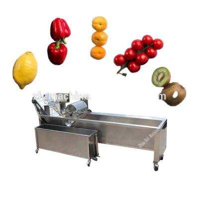 China Auto Industrial Vegetable Fruit Washing Machine Cleaning  380/220v 180KG 1.7kw zu verkaufen