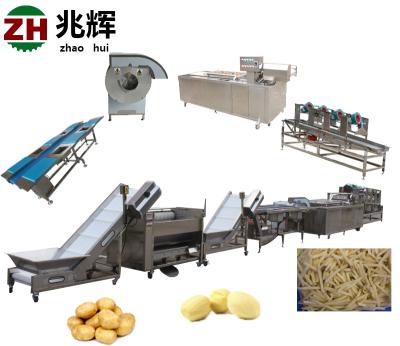 China Potato Chips Making Machines/ Potato Sticks Processing Line/French Fries Production Equipments zu verkaufen