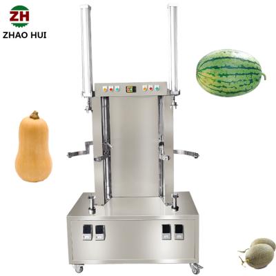 China Zhaohui Automatic Peeling Machine Pumpkin Watermelon Peeler Papaya Peeler for sale