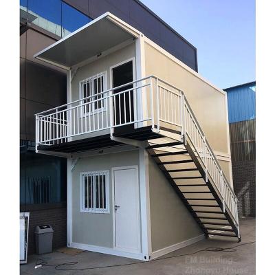 China Modern Customized Design Color 2 Storey Floor Container House Home Office for sale