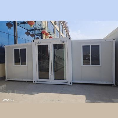 China Modern Two Chamber Empty Collapsible Prefab Container Expandable House For Sale for sale