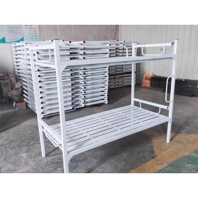 China Dorm Modern Steel Bunk Beds Double Platform Bed With Factory Price for sale