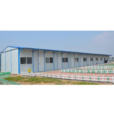 China Modern Modular Housing Price Army Barracks Prefab Temporary Living House House for sale