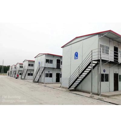 China Modern Labor Colony Prefabricated Building For India Asian Country K Type Mobile Barracks for sale