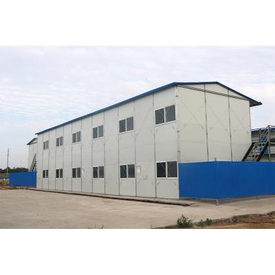 China Modern Flexible Building Materials Low Cost Prefab Homes For Temporary Labor Office Camp for sale