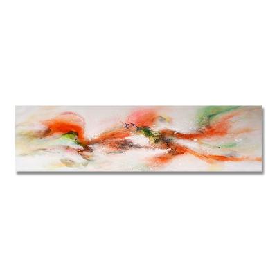 China Colorful Orange Green Waterproof+ECO-Friendly Abstract Painting On Canvas Landscape Prints And Posters Wall Art For Living Room Home Decoration for sale