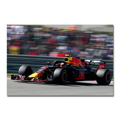 China Waterproof+ECO-Friendly HD Race Cars Drifting On Track Posters And Pictures Modern Canvas Art Painting For Room Decoration for sale