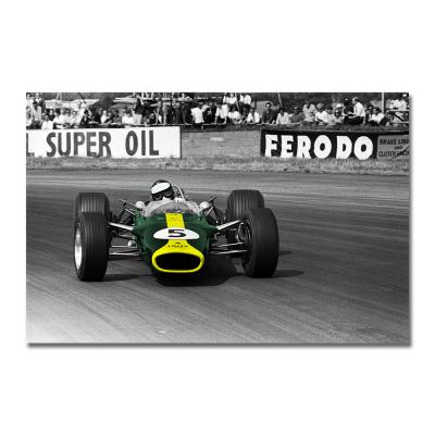 China Waterproof+ECO-Friendly Original Famous Classic Race Car Canvas Print Painting Wall Art Decor Modern Cool Decoration for sale