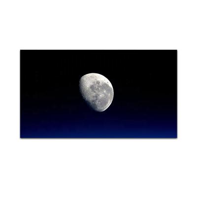 China New Design Planet Art Moon Decoration Wall Painting Printed Poster Universe High Resolution Printing Picture By Canvas For Living Room for sale