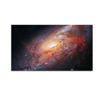 China Latest Design High Resolution Printing Mysterious Cosmic Starry Painting Inspirational Sky Decoration Print Poster Wall Art For Living Room for sale