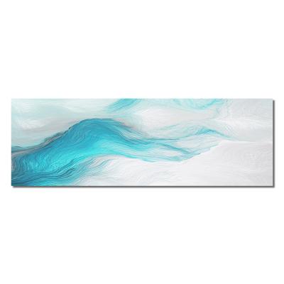 China Waterproof+ECO-Friendly Large Size HD Abstract Blue Seascape Canvas Painting Prints Posters And Pictures For Living Room Decor for sale