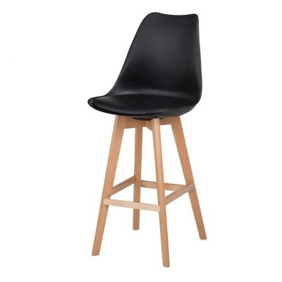 China Wholesale Bar Furniture Kitchen Tulip BAR High Sneak Chair Plastic Bar Stool for sale