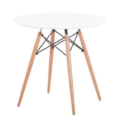 China Modern Dining Room Furniture Base Log MDF Cafe Restaurant Table Dining Table Set for sale