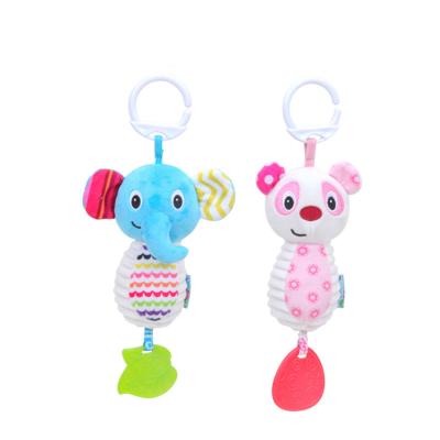 China Toy Baby Animal Hanging Cartoon Soft Animal Toys for Kids Rotate Hanging Parts for sale