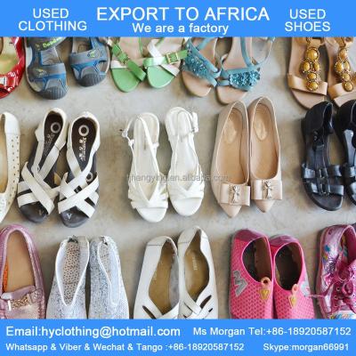 China Durable Factory Directly Supply High Quality Carefully Matched Shoes Wholesale Used Export To Africa for sale