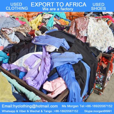 China For Africa Top Tier Scooped Used Clothing For Sale In Africa for sale