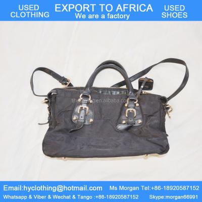 China Factory Supply Sustainable Fashion Used Bags In Bales For Africa for sale