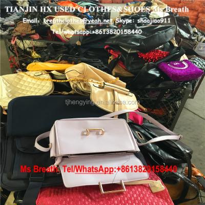 China Tear Used Clothing / Used Bags / Second Handbags for sale