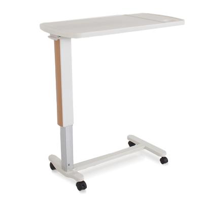 China Bed Rolling Table Traditional Finished Side With Locking Wheels, Medical Portable Notebook Laptop Desk 3 Adjustment Levels for sale