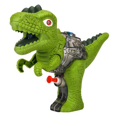 China Bath Toy Ready Amazon Water Gun Toys Dinosaur Running Water Gun Tyrannosaurus Multiplayer Gifts for Boys and Girls for sale