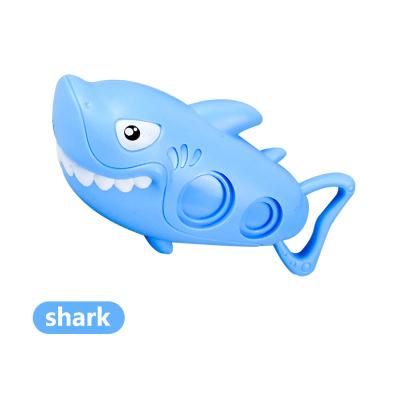 China Bath Toy Existing Actions Water Toys For Children Water Cannon Shark Water Cannon High Pressure Pumping Toy Gun Boys Girls for sale