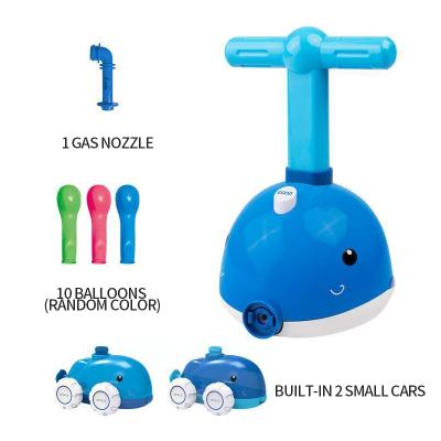 China Hot-selling Funny Educational Balloon Car Toy Sea Animal Sea Animal Aerodynamic Balloon Toy New Amazon Powered Car Toys for sale