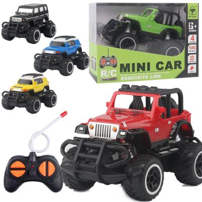 China Hot Children's Amazon Drive 4WD RC Model Car Electric Radio Remote Control Off Road Vehicle Boy Toy Model Car for sale