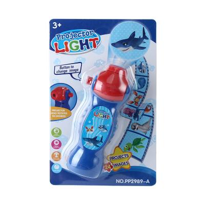 China 90 Intellectual Toys 90 Intellectual Toys Projection Flashlight Toy Education LED Cartoon Animation Projector Projector Rotating Luminous Toys for sale