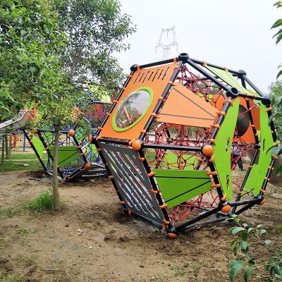 China China Plastic Hot Selling Large Colorful Playground Forest Theme Stainless And Plastic Slide Outdoor Playground Equipment for sale