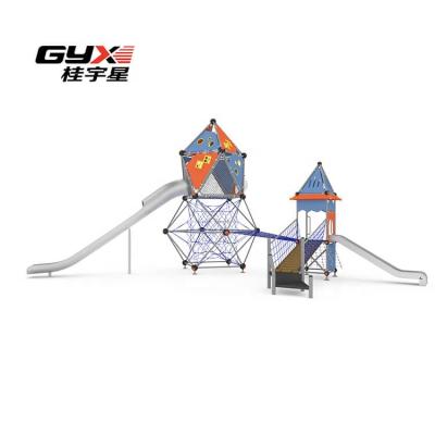 China Kids Climbing Color Rope Net Univers Outdoor Classics Among The Rope Playground Equipment for sale