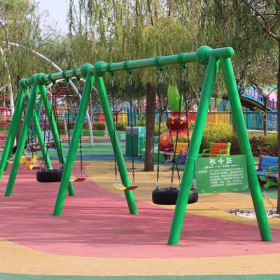 China Outdoor Sport Outdoor Game Hebei Combination Slide And Swing Playground Equipment for sale