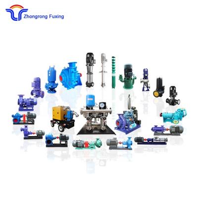 China OEM Shandong Zhongrong Fuxing HVAC Horizontal Multistage Boiler Feed Water Pump Single-Suction Boiler Feed Water Pump for sale