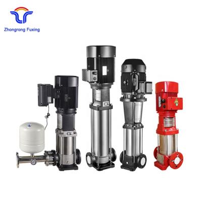 China Shandong Zhongrong Fuxing CDLF 200m Centrifugal Pump Water Pump Vertical Multistage Head for sale