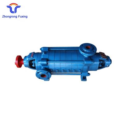 China Shandong Zhongrong Fuxing Boiler Feed Water Pump High Head Multistage Pressure Horizontal Centrifugal Multistage Boiler Feed Water Pump for sale