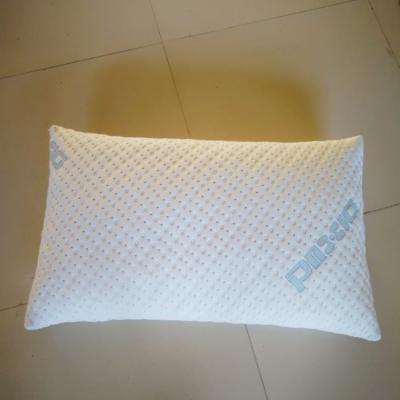 China Anti-pilling Bamboo Fabric Adjustable Loft Shredded Memory Foam Hypoallergenic Cooling Pillow for sale