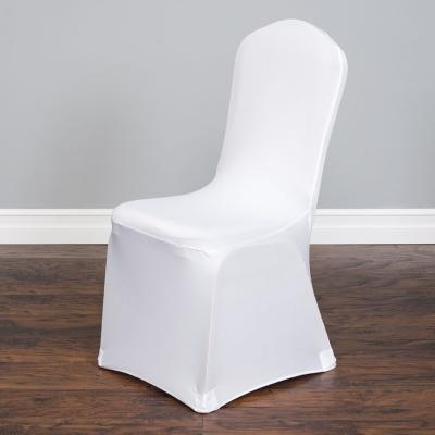 China Simple Universal Stretch Chair Covers Protector Spandex Chair Covers For Wedding Banquet And Party for sale