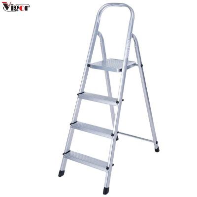 China Modern portable aluminum ladder of 4 categories of folding ladders can be folded and easily placed ladder for sale