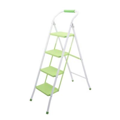 China Contemporary Straight Step Steel Step Ladder Folding Ladders For Office Use for sale