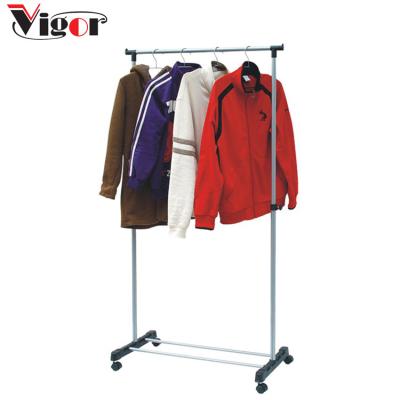 China Modern Vertical Movable Mannequin Drying Hangers Garment Rack for sale