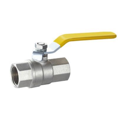 China Water Oil Gas NPT BSP Threaded Brass Ball Valve 3/4 inch Water Ball Valve copper valve for sale