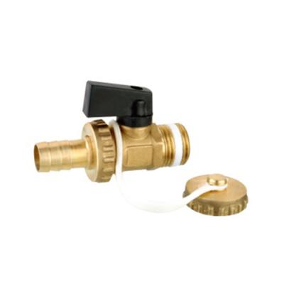 China Forged Two Piece Body Brass Thread Ball Valve With With Female Male Threaded WOG for sale